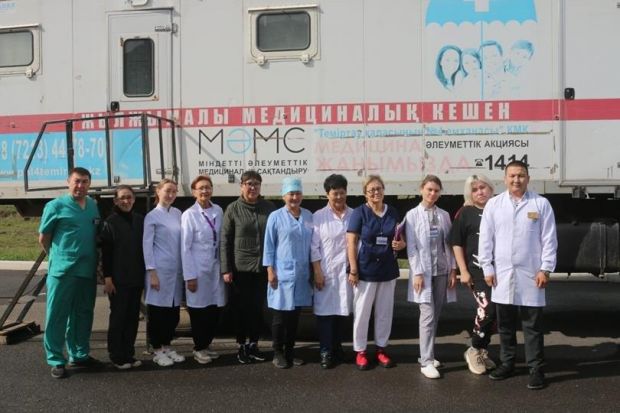 Hospital on wheels goes to villages