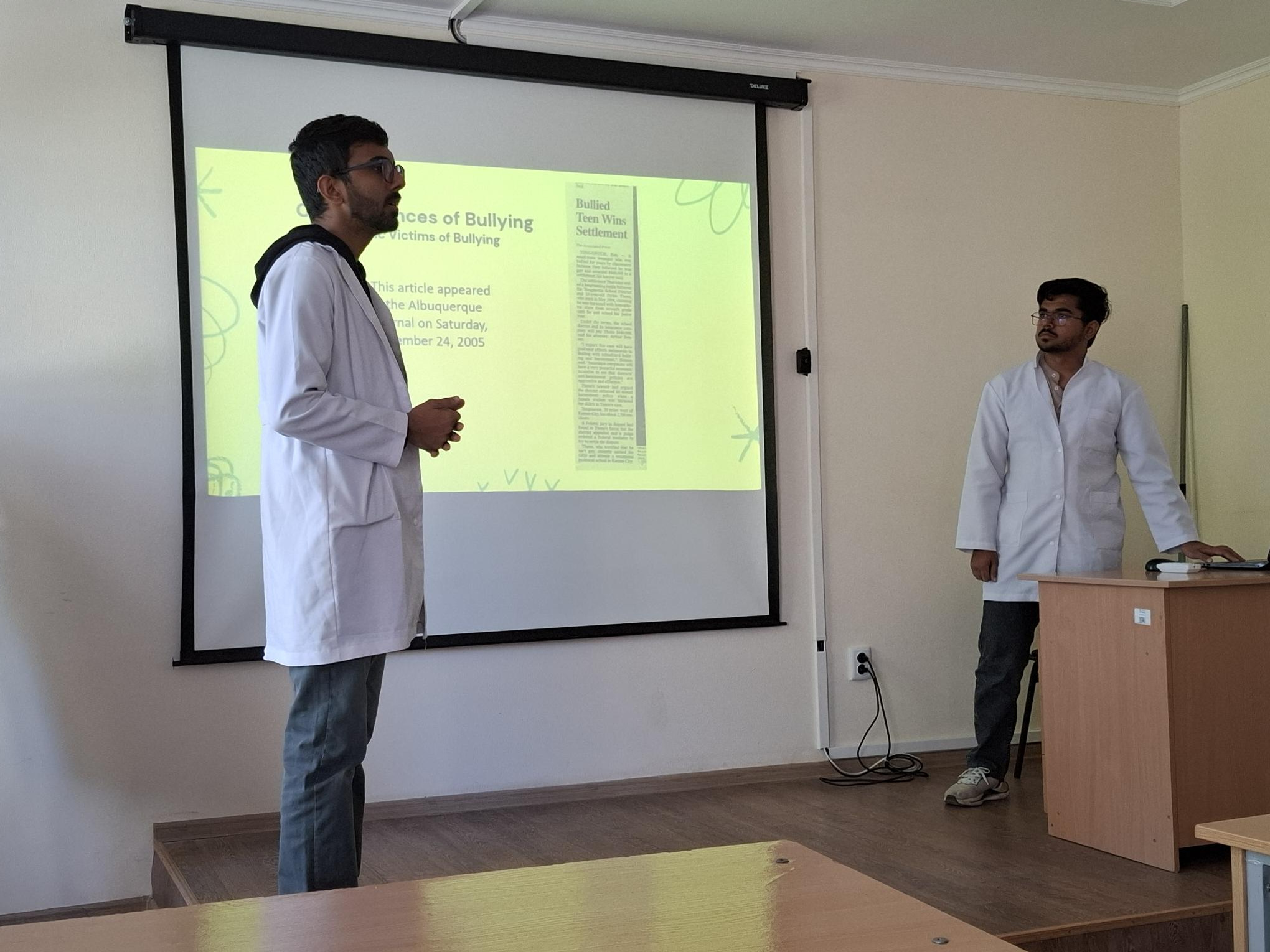 Round table discussion on the issue of bullying