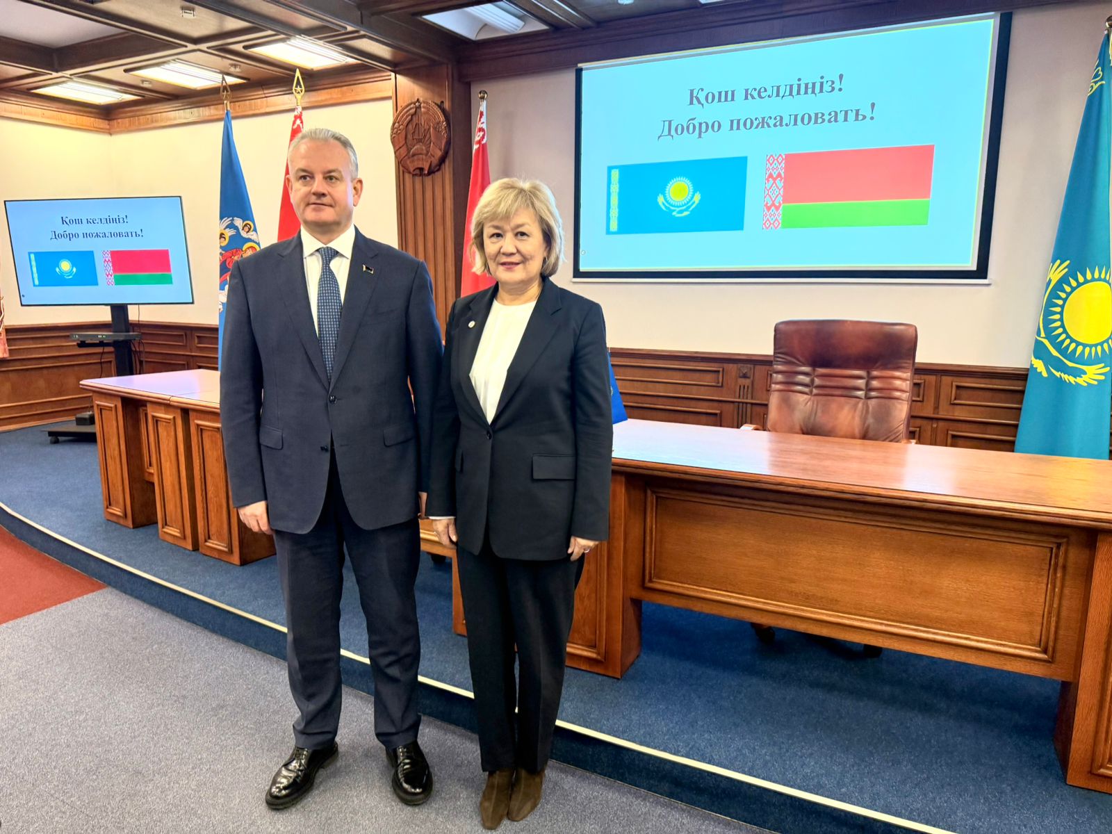 КМУ вступил в Научно-образовательный консорциум между высшими учебными заведениями и НИИ Республики Казахстан и Республики Беларусь