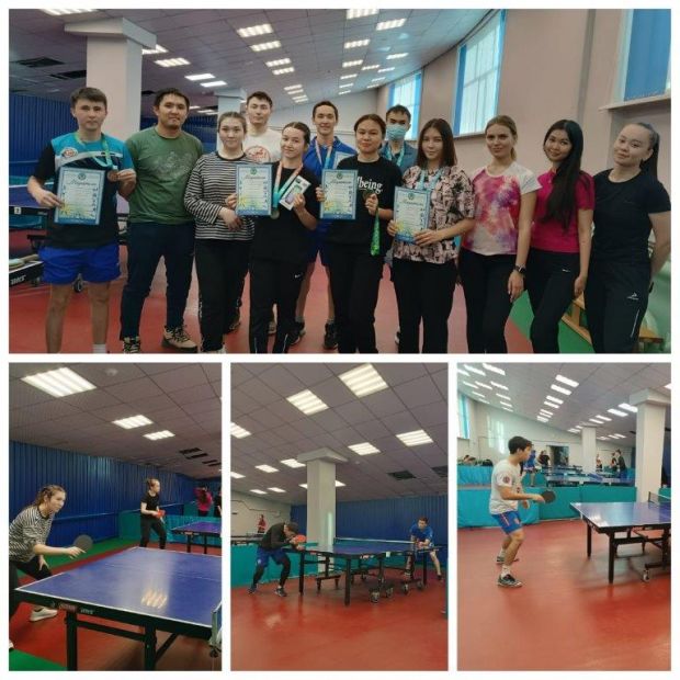 Results of the Student League on table tennis