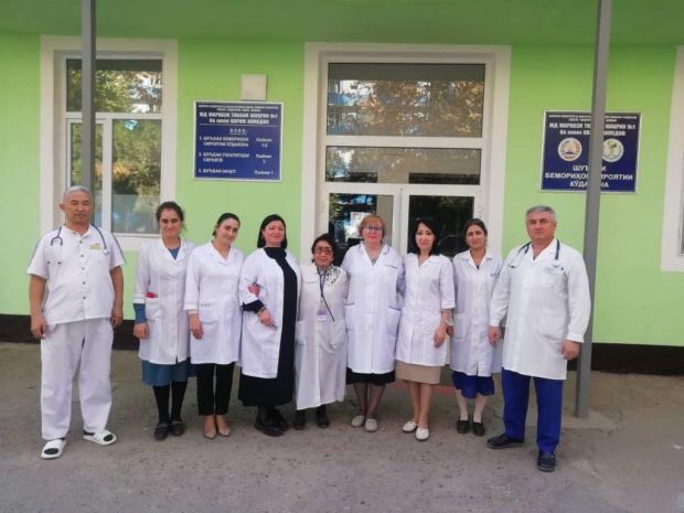 Conducted training for students in Dushanbe