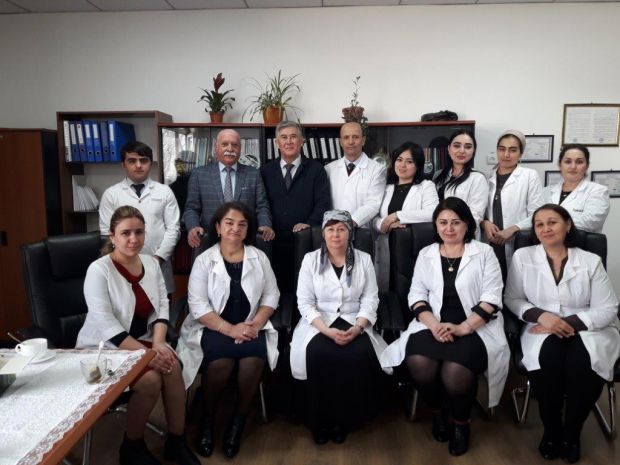 A cycle of classes for students in Dushanbe