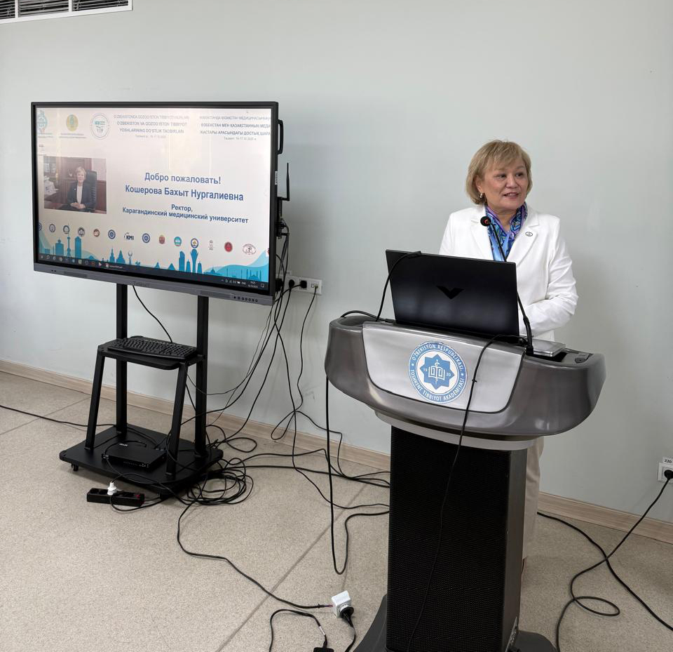 Participation of Karaganda Medical University in Kazakhstan Medicine Days in Uzbekistan